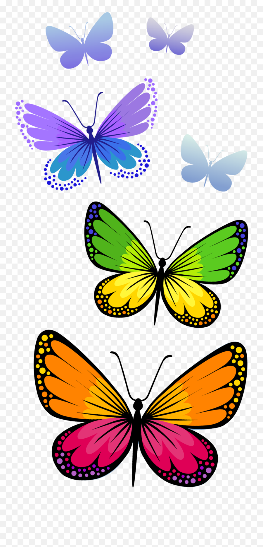 Clipart Butterflies Png - Butterfly Clipart,Butterfly Png Clipart
