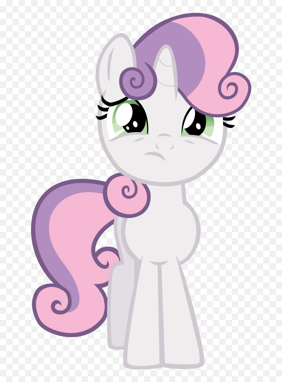 Confused Clipart Hmm Picture 784195 - My Little Pony Sweetie Belle Png,Hmm Png