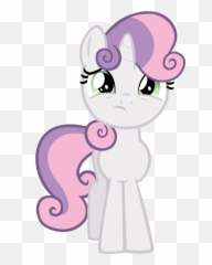 Confused Clipart Hmm Picture 784195 - My Little Pony Sweetie Belle Png,Hmm Png
