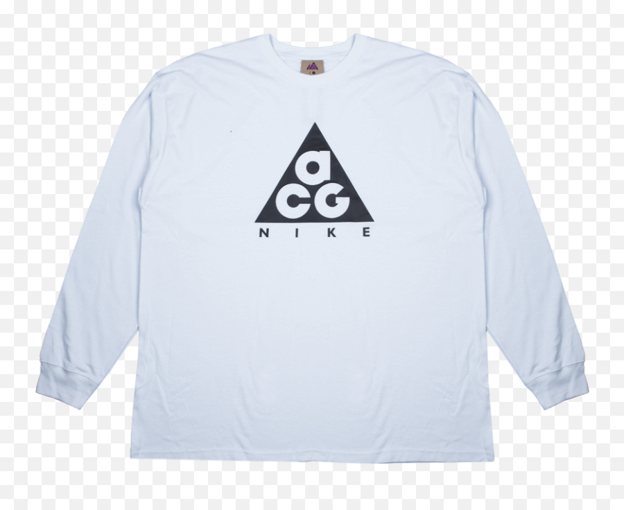 Acg Ls Logo Tee - Blue Tintnero Fuck Is Really Going On Jacket Png,Blue Nike Logo
