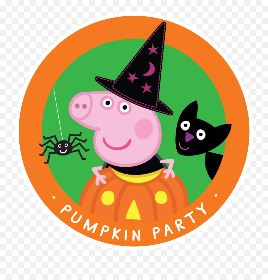 Pig Clipart Halloween Transparent Free For - Peppa Pig En Halloween Png,Halloween Party Png