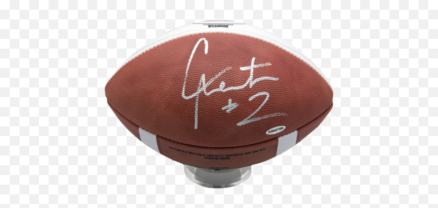 Cam Newton Signed Bcs Commemorative Football - Suede Png,Cam Newton Png