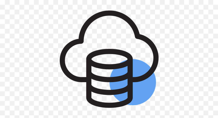 Cloud Backup Icon Of Colored Outline Style - Available In Clip Art Png,Backup Png