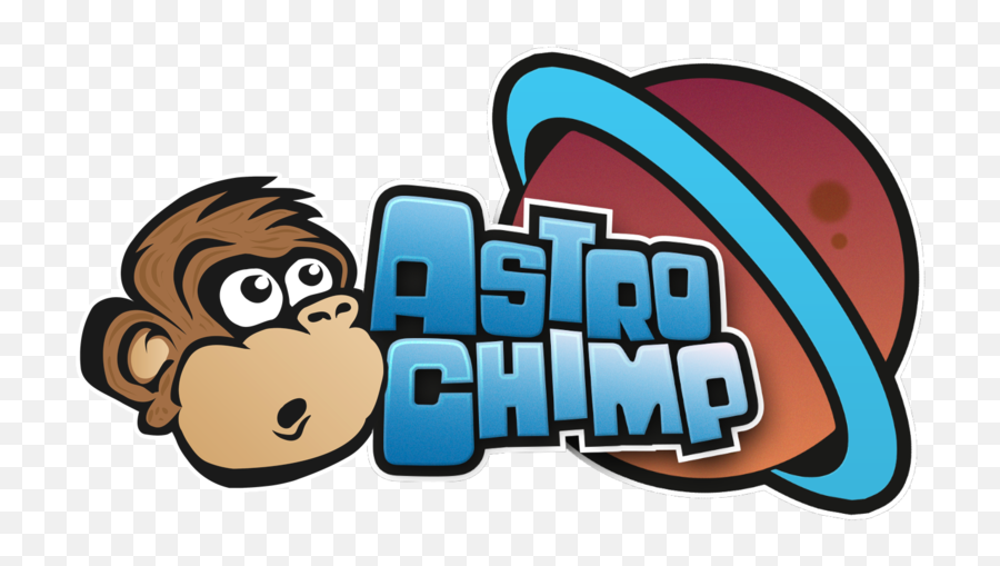 Astro Chimp U2014 Broken Totem Studios - Clip Art Png,Chimp Png