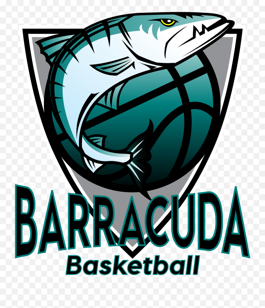 Barracuda Basketball - Barracuda Basketball Logo Clipart Barracuda Basketball Logo Png,Basketball Logos Nba