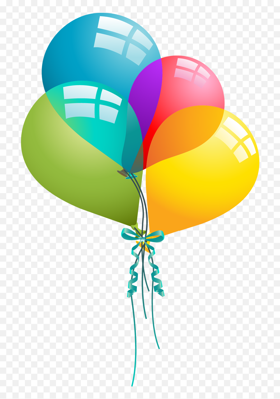 Download Birthday Balloons Balloon Png Image - Birthday Clip Arts Png,Up Balloons Png
