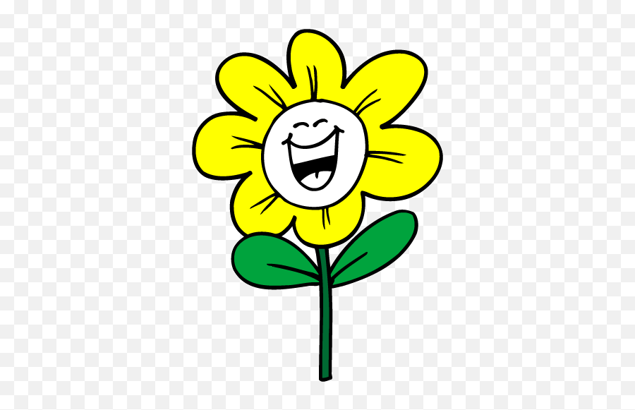 Smiling Sunflower Clipart Dromgbn Top - Clipartix Smiling Sunflower Clipart Png,Sunflower Emoji Transparent