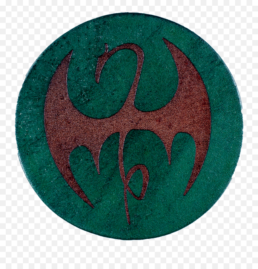 Iron Fist Inspired Coaster - Emblem Png,Iron Fist Png