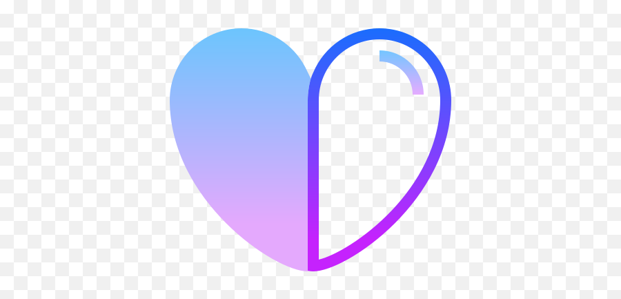 Icône Half Heart - Téléchargement Gratuit En Png Et Vecteurs Elizabeth Quay,Half Heart Png