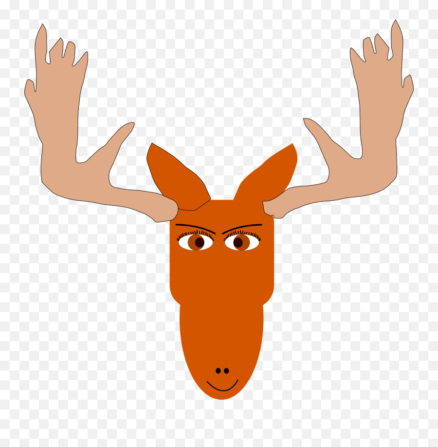 Headdeerhand Png Clipart - Royalty Free Svg Png Vector Graphics,Antler Png