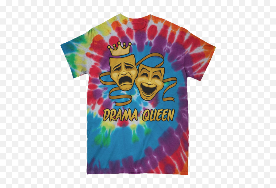 Drama Queen Comedy And Tragedy Gold Theater Masks - Comedy Png,Comedy And Tragedy Masks Png