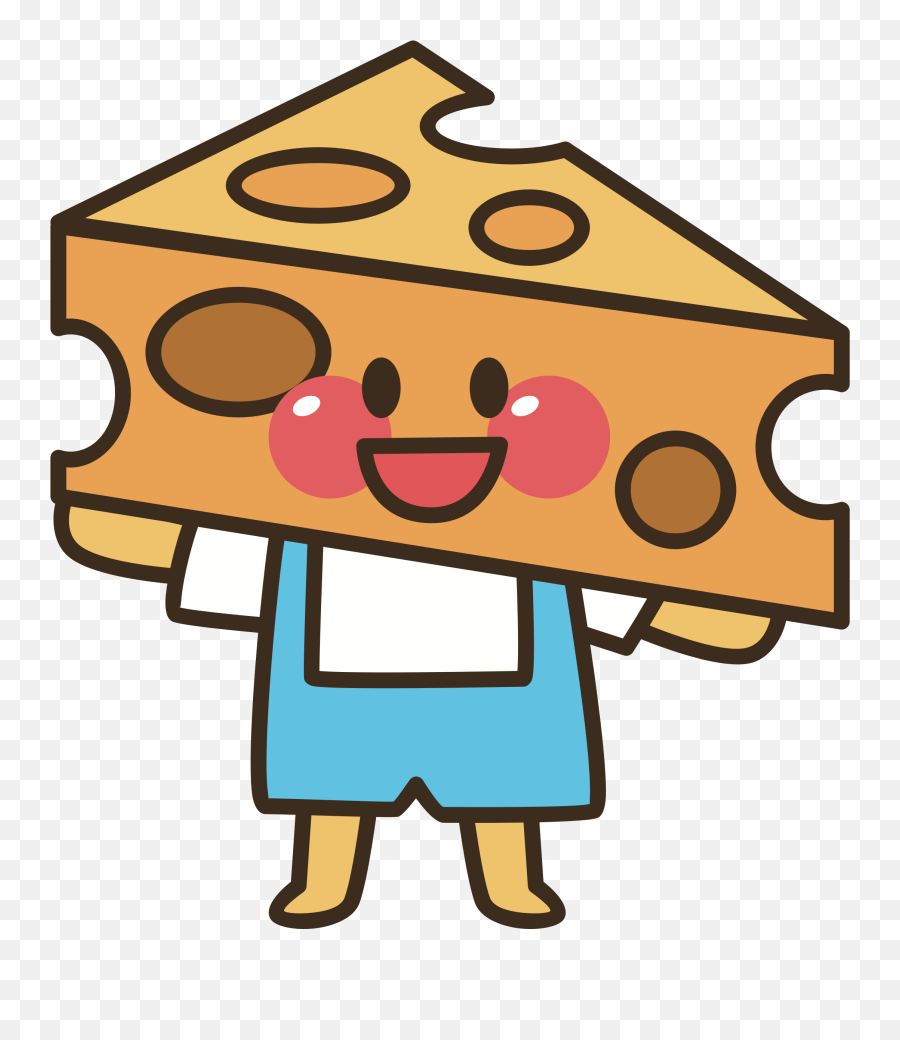 Cheese Head Big Image Png - Cheese Girl Cartoon,Queso Png