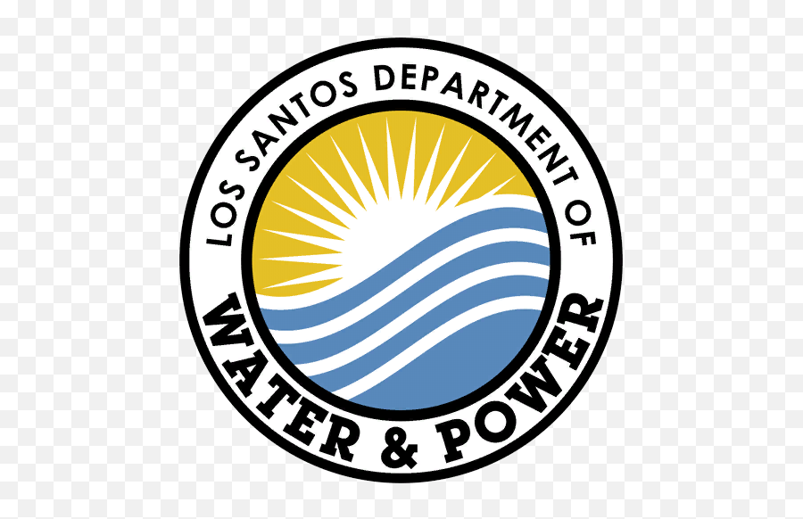 Los Santos Department Of Water Power - Circle Png,Gta V Logo Png