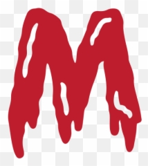 Halloween Bloody Letter M - Transparent PNG u0026 SVG vector file Letter M Png