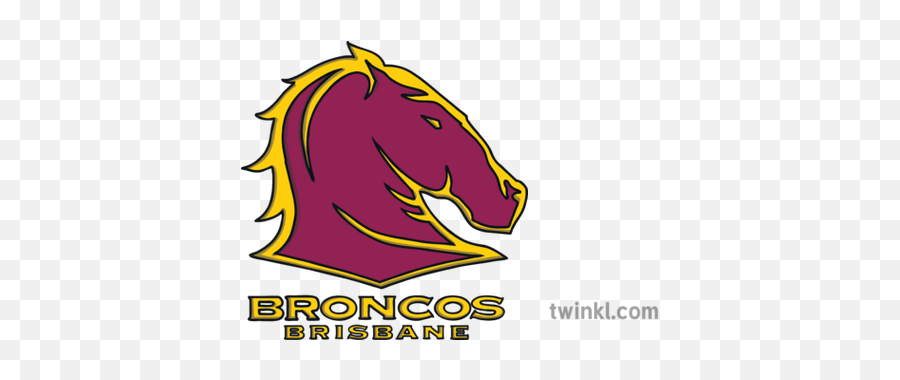 Brisbane Broncos National Rugby League Team Logo Sports - Arrow Twinkl Png,Broncos Logo Images