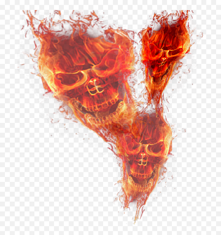 Hair Png Skull Design Silhouette Cameo Projects - Skull Skull On Fire Png,Skull Silhouette Png
