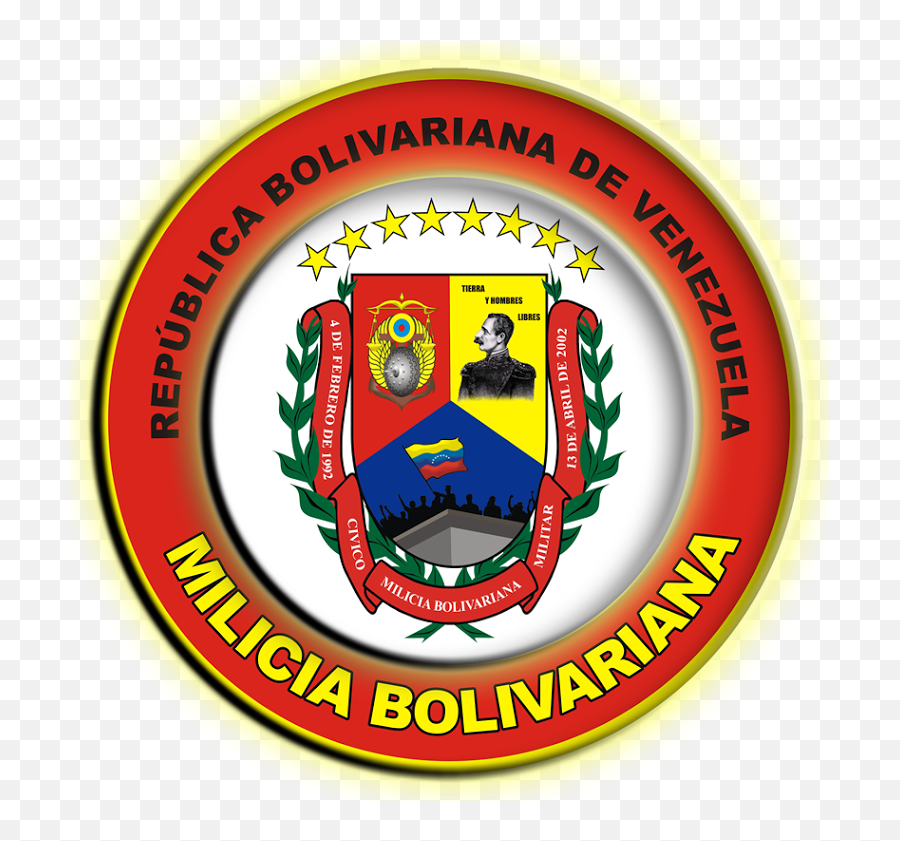 Ficheiroseal Of The Venezuelan National Militiapng - Milicia Bolivariana,Venezuela Flag Png