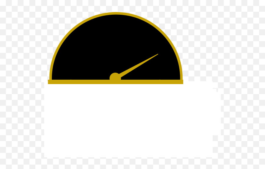 Speedometer Yellow Frame Clip Art - Vector Clip Tommel Opp Png,Yellow Frame Png