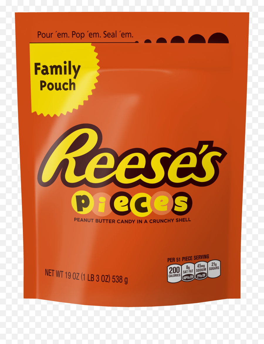 Pieces Peanut Butter Candy 19 Oz - Peanut Butter Cups Png,Reeses Pieces Logo