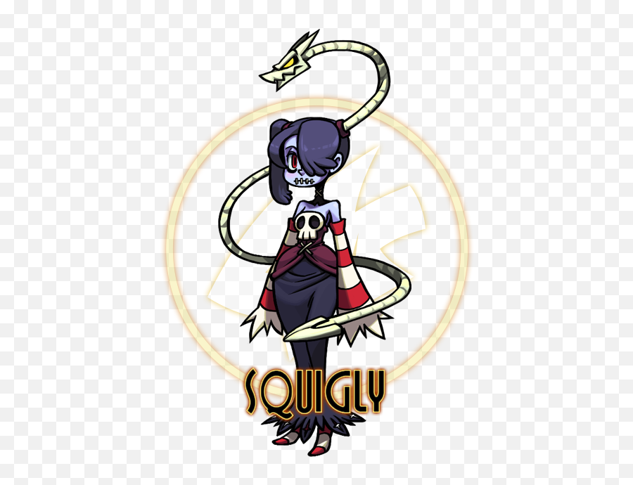 Squigly Skullgirls 2nd Encore - Squigly Skullgirls Png,Skullgirls Logo