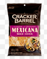 3 Cheese Mexicana Shreds Our Cracker Barrel - Al Pastor Png,Shredded Cheese Png