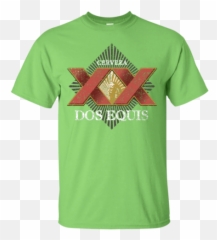 Dos Equis Xx Lager Beer T - Huckleberry Hound T Shirts Png,Dos Equis Logo Png