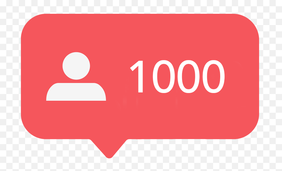 1000 Followers Instagram - Instagram 1000 Followers Png,Follower Png