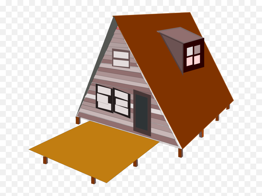 Anglehouseroof Png Clipart - Royalty Free Svg Png Frame House Clipart,House Roof Png