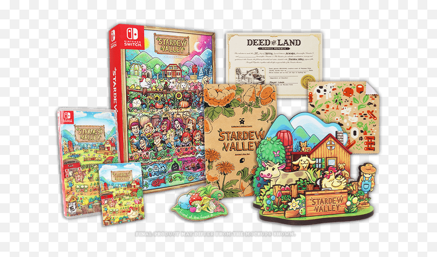 Stardew Valley Collectors Edition - Stardew Valley Edition Nintendo Switch Png,Stardew Valley Transparent