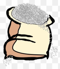 Sack Bag Grains - Free Vector Graphic On Pixabay Sack Of Rice Clipart Png,Grains Png