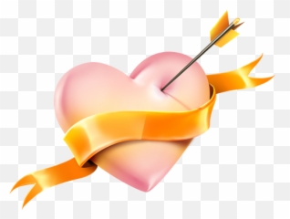Heart Arrow Png Photo Arts - Pink Png