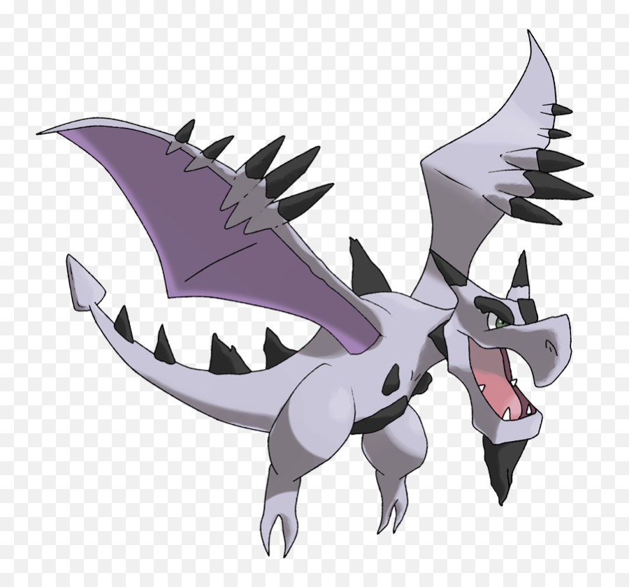 Download Mega Aerodactyl Pokédex Png - Mega Evolve Aerodactyl,Aerodactyl Png