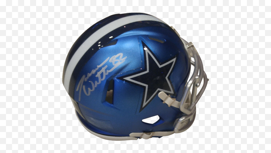 Jason Witten Autographed Dallas Cowboys Blaze Alternate Mini Helmet - Witten Holo Dallas Cowboys Png,Cowboys Helmet Png