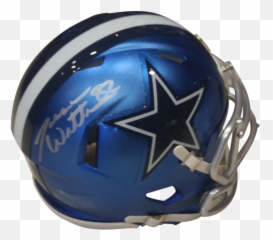 Jason Witten Autographed Dallas Cowboys Blaze Alternate Mini Helmet - Witten Holo Dallas Cowboys Png,Cowboys Helmet Png