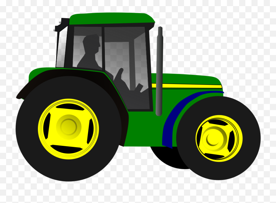 Tractor Clipart - Tractor Clip Art Png,John Deere Tractor Logo
