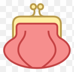 Purse Front View Icon U2013 Free Download Png And Vector - Pink Clipart