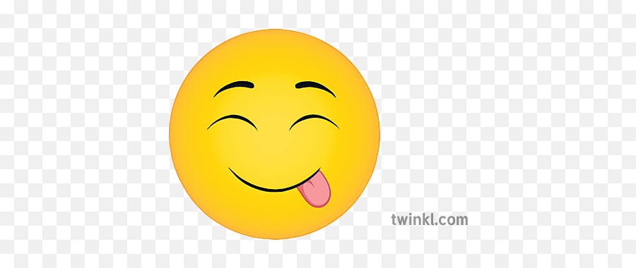 Yum Tongue Emoji General Emotions Icons Reaction Emojis - Blush Smile Emoji Png,Tongue Icon