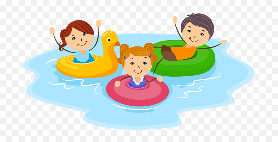 Cartoon Pictures Of Kids Playing - Swimming Pool Clip Art Png,Kids Playing Png