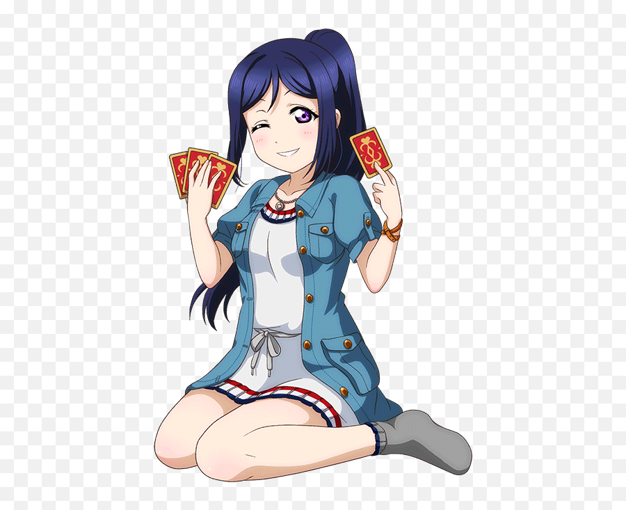 Cards - Sitting Png,Kanan Matsuura Icon