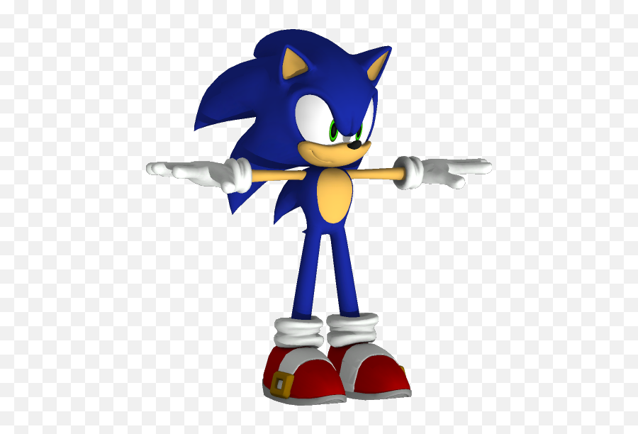 Sonic Unleashed Model To Blender Its - Sonic Unleashed Xbox 360 Model Png,Sonic Unleashed Icon