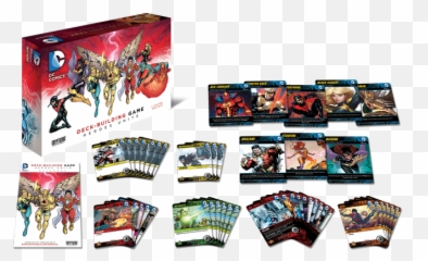 Dc Comics - Deck Building Heroes Unite png