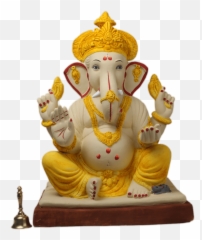 Transparent Background Ganpati - Ganesh Murti Png,Ganesh Png
