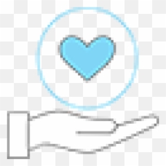 C18 Verifone - Faux Pearl Heart Cross Necklace png