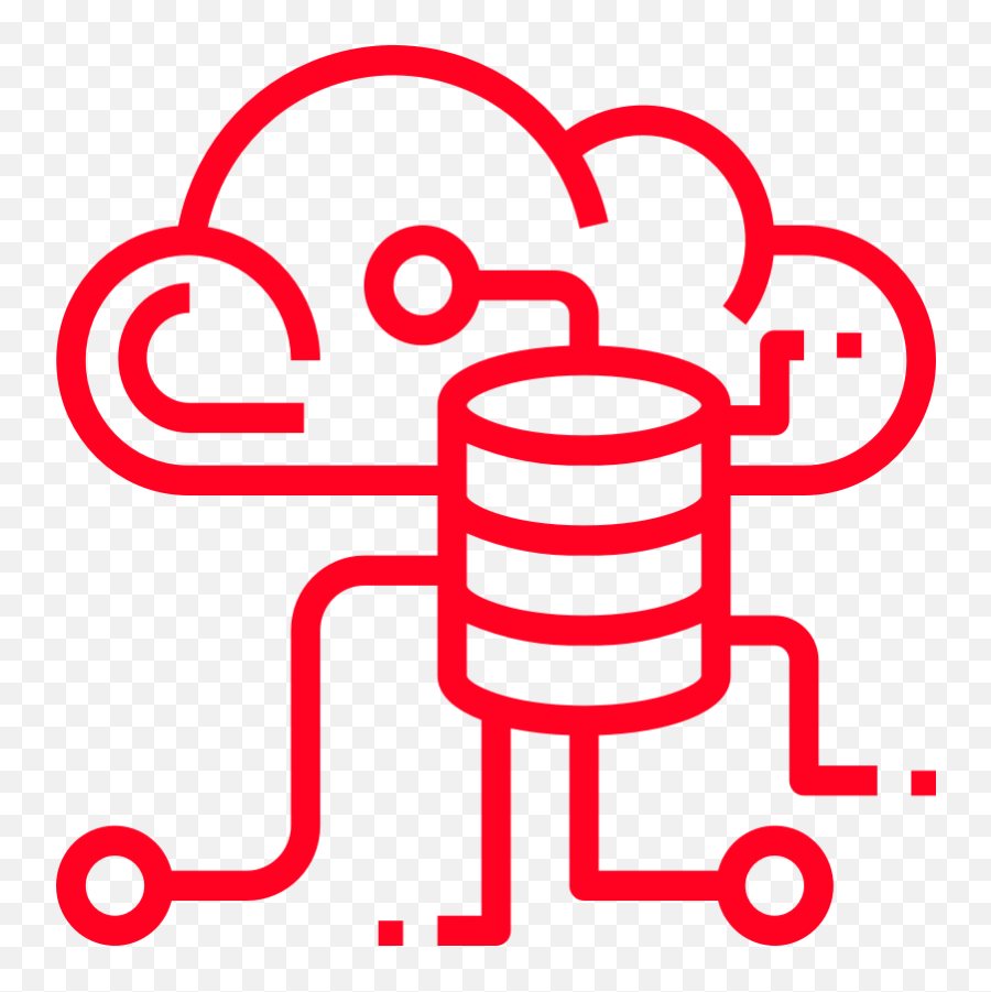 Data Services U2014 Redslim - Cloud Migration Icone Png,Click Icon Red