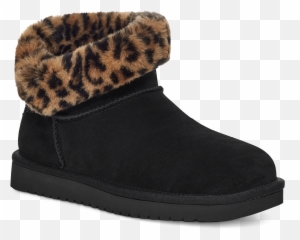 Koolaburra Dezi Mini Cheetah For Women - Round Toe png