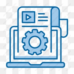 Download Content Management Vector Icon Inventicons - Content Generator png