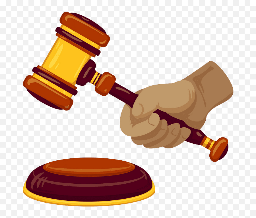 Hand Hold Gavel Clipart Transparent - Clipart World Gavel Cartoon Png,Gavel Icon Png