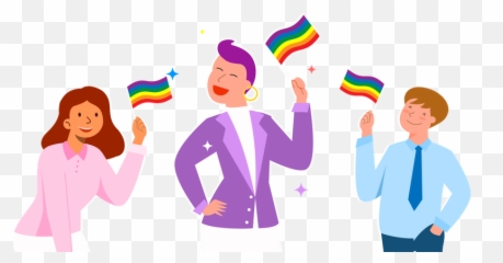 Lgbt Community Icon - Download in Line Style Sharing png