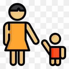 Mother Icon From Mothers Day Pack Style - Lineal color png