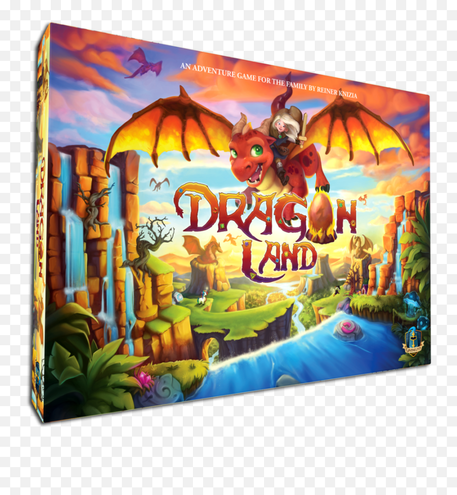 Dragon Land - Gamelyn Games More Fun Faster Dragon Land Board Game Png,Tiny Dragon Icon